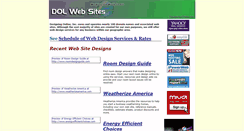 Desktop Screenshot of dolwebsites.com